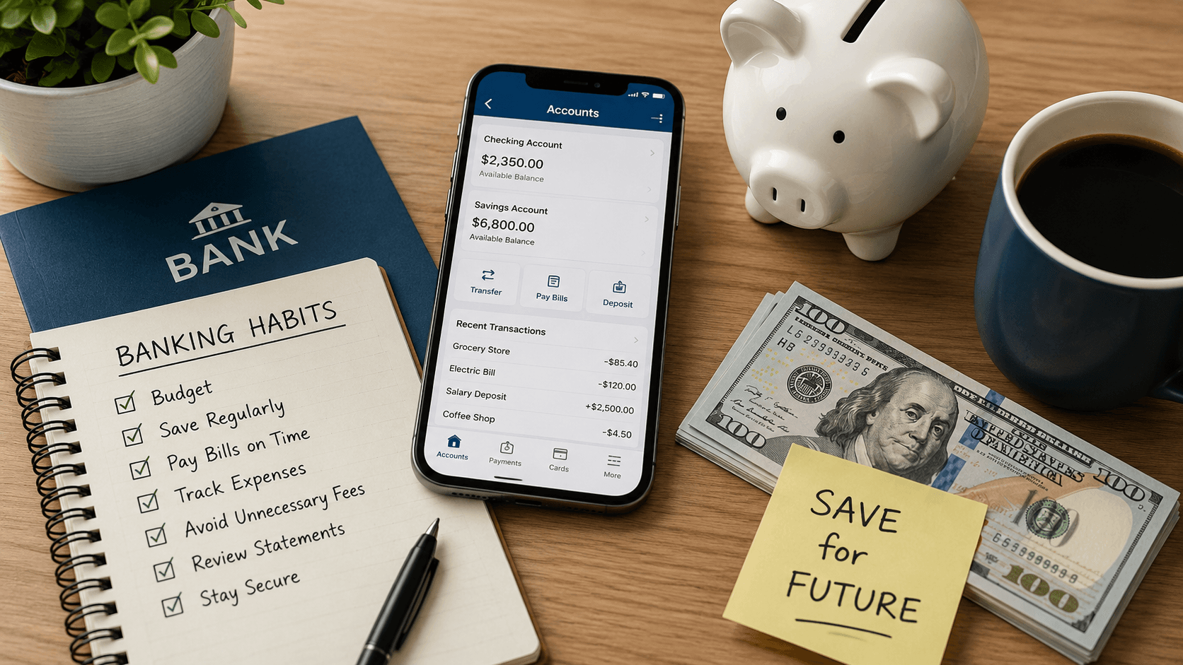 Why Consistent Banking Habits May Help Reduce Financial Stress