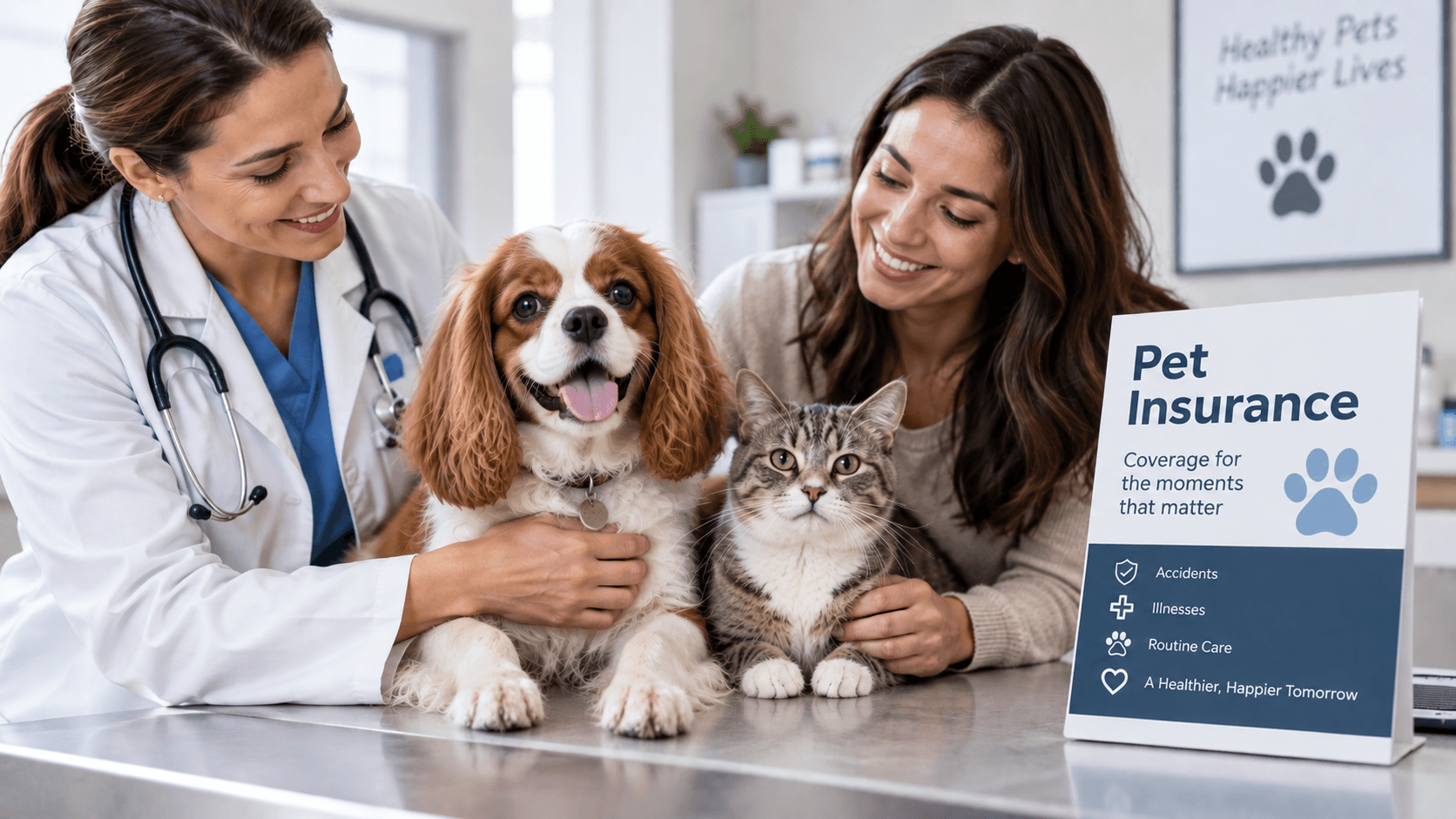 What Pet Insurance Coverage May Include for Accidents, Illnesses, and Emergencies